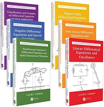portada Ordinary Differential Equations With Applications to Trajectories and Vibrations, Six-Volume set (Mathematics and Physics for Science and Technology) 