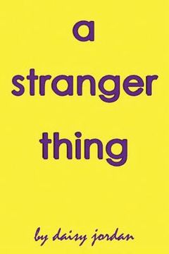 portada A Stranger Thing (en Inglés)