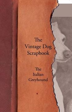 portada the vintage dog scrapbook - the italian greyhound