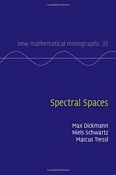 portada Spectral Spaces: 35 (New Mathematical Monographs, Series Number 35) 