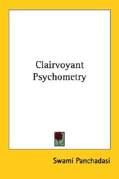 portada clairvoyant psychometry (in English)