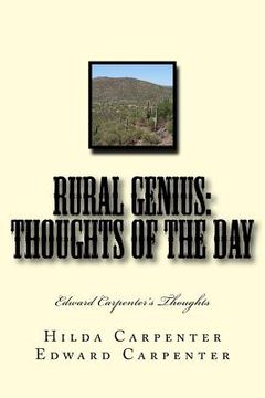 portada Rural Genius: Thoughts of the Day (en Inglés)