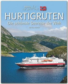 portada Horizont Hurtigruten - 160 Seiten Bildband mit Über 240 Bildern - Stürtz Verlag (en Alemán)