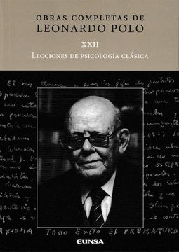 portada Obras Completas de Leonardo Polo. Vol. Xxii, Lecciones de Psicología Clásica (in Spanish)