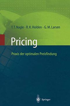 portada Pricing - Praxis der Optimalen Preisfindung (en Alemán)