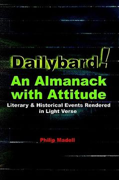 portada dailybard! an almanack with attitude: literary & historical events rendered in light verse