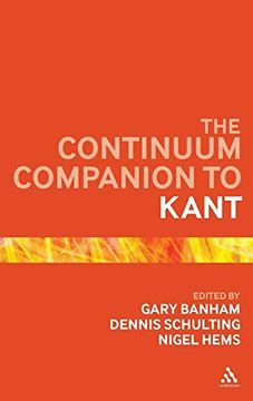portada Continuum Companion to Kant (in English)