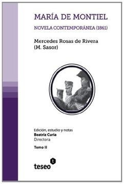 portada María de Montiel: Novela contemporánea (1861): 2