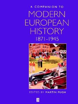 portada a companion to modern european history: 1871-1945 (en Inglés)