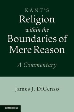 portada kant`s religion within the boundaries of mere reason