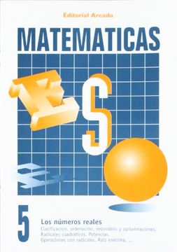 portada Matemáticas. Los Números Reales 5º eso (Eso Matematicas) (in Spanish)