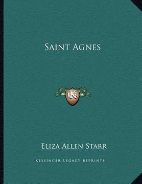 portada saint agnes (en Inglés)