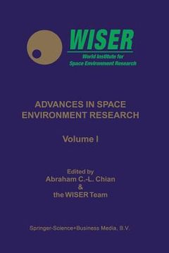 portada Advances in Space Environment Research: Volume I (in English)