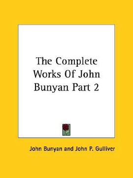 portada the complete works of john bunyan part 2 (en Inglés)