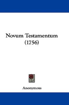 portada novum testamentum (1756) (in English)