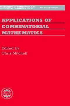 portada applications of combinatorial mathematics (en Inglés)