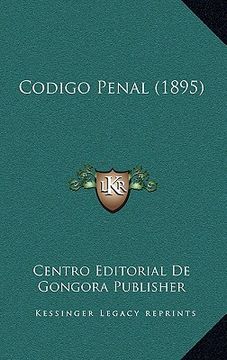 portada Codigo Penal (1895) (in Spanish)
