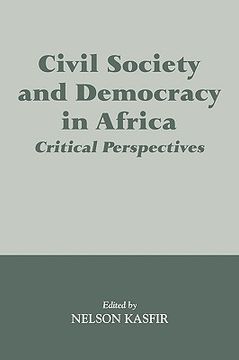 portada civil society and democracy in africa: critical perspectives (en Inglés)