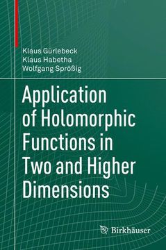 portada Application of Holomorphic Functions in two and Higher Dimensions (en Inglés)