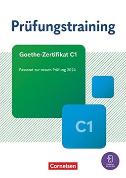 portada Prüfungstraining daf Goethe-Zertifikat c1 - Übungsbuch mit Lösungen und Audios als Download (en Alemán)