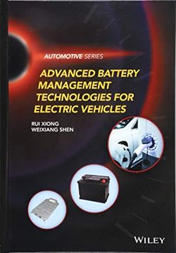 portada Advanced Battery Management Technologies for Electric Vehicles (Automotive Series) (en Inglés)