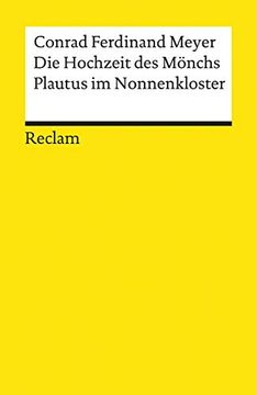 portada Die Hochzeit des Mönchs - Plautus im Nonnenkloster, Novellen (en Alemán)