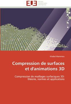 portada Compression de Surfaces Et D'Animations 3D