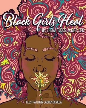 portada Black Girls Heal Coloring Book: Mindfulness Coloring & Activity Book (en Inglés)