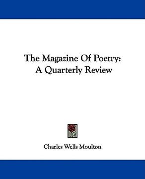 portada the magazine of poetry: a quarterly review (en Inglés)