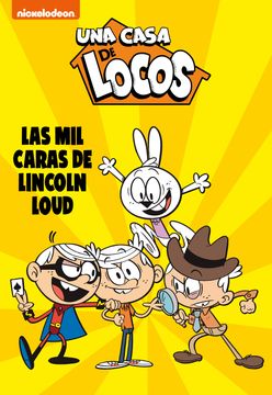 portada CASA DE LOCOS (COMIC) 10. LAS MIL CARAS - NICKELODEON - Libro Físico (in Spanish)