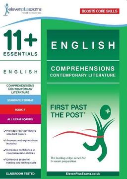 portada 11+ English: Comprehensions Contemporary Literature Book 5 (Standard Format) (First Past the Post) (en Inglés)