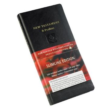portada Nrsv new Testament and Psalms, Black Imitation Leather, Nr012: Np (en Inglés)