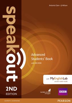portada Speakout Advanced 2nd Edition Students' Book With Dvd-Rom and Myenglishlab Access Code Pack (in English)