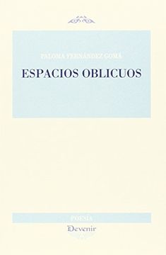 portada ESPACIOS OBLICUOS (DEVENIR POESÍA)