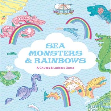 portada Sea Monsters & Rainbows: A Chutes & Ladders Game (en Inglés)