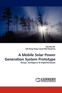 portada a mobile solar power generation system prototype (en Inglés)