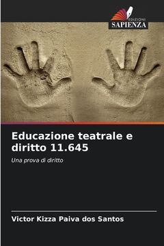portada Educazione teatrale e diritto 11.645 (in Italian)