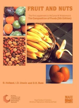 portada Fruit and Nuts: Supplement to the Composition of Foods (en Inglés)