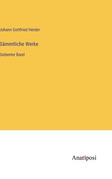 portada Sämmtliche Werke: Siebenter Band