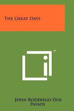 portada the great days (en Inglés)