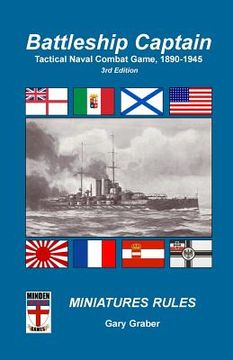 portada Battleship Captain: Tactical Naval Combat Game, 1890-1945 (en Inglés)