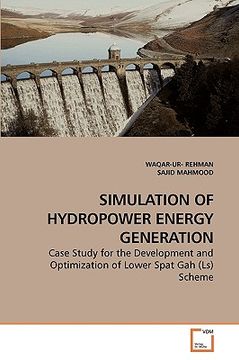 portada simulation of hydropower energy generation (en Inglés)