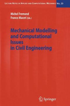 portada mechanical modelling and computational issues in civil engineering (en Inglés)