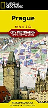 portada Prague map (National Geographic Destination City Map) (en Inglés)
