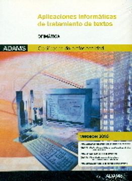 portada Aplicaciones informaticas de tratamiento de textos: modulo transversal ofimatica (version 2010)
