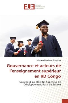 portada Gouvernance et acteurs de l'enseignement supérieur en RD Congo (en Francés)