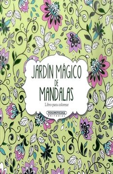 portada Jardin Magico de Mandalas Libro Para Colorear