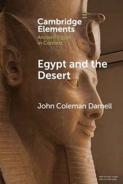 portada Egypt and the Desert (Elements in Ancient Egypt in Context) (en Inglés)