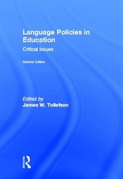 portada language policies in education (en Inglés)