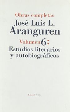 portada Estudios literarios y autobiográficos (in Spanish)